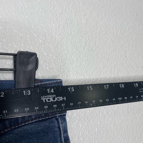 Democracy Womens Jeans Size 6 High Rise Itty Bitty Boot Dark Wash Denim - Picture 6 of 13